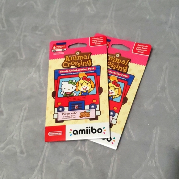 Nintendo Toys Animal Crossing Amiibo Cards Sanrio Collection Pack